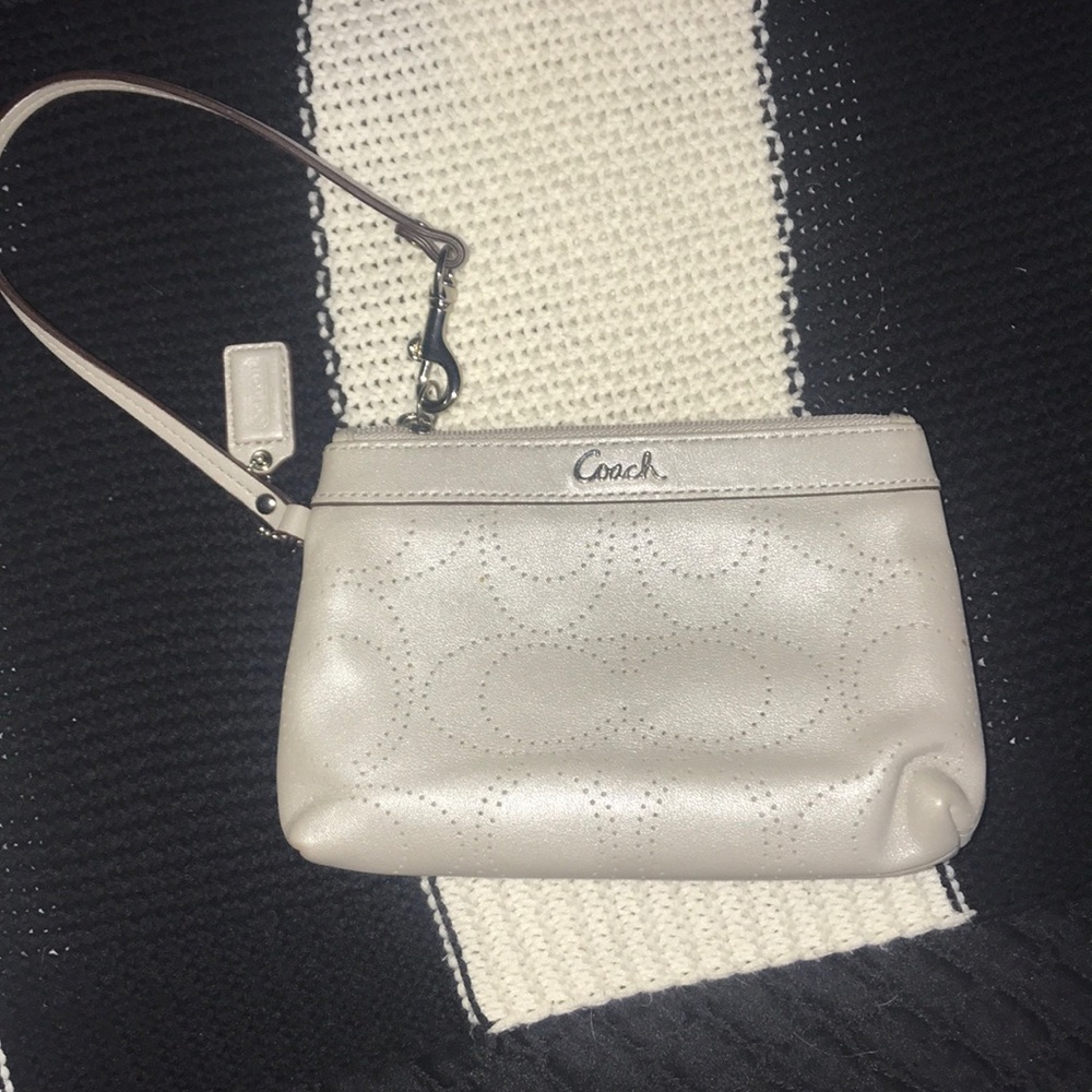 Grey Coach Wristlet